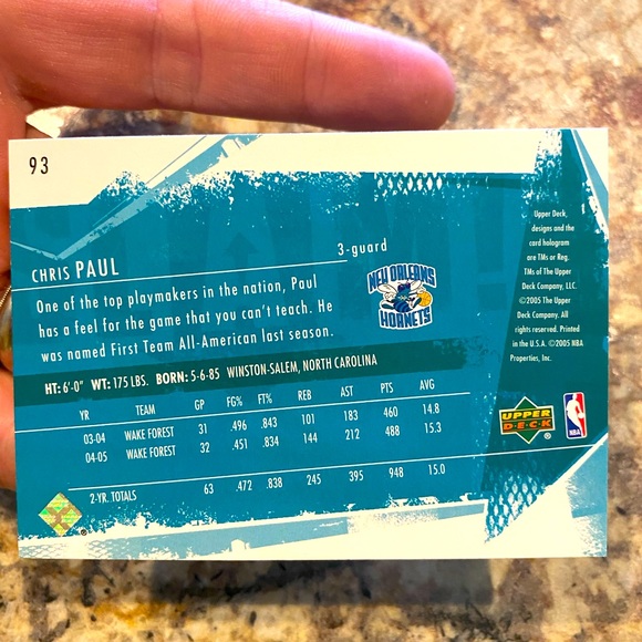 Chris Paul Rookie - Picture 2 of 2